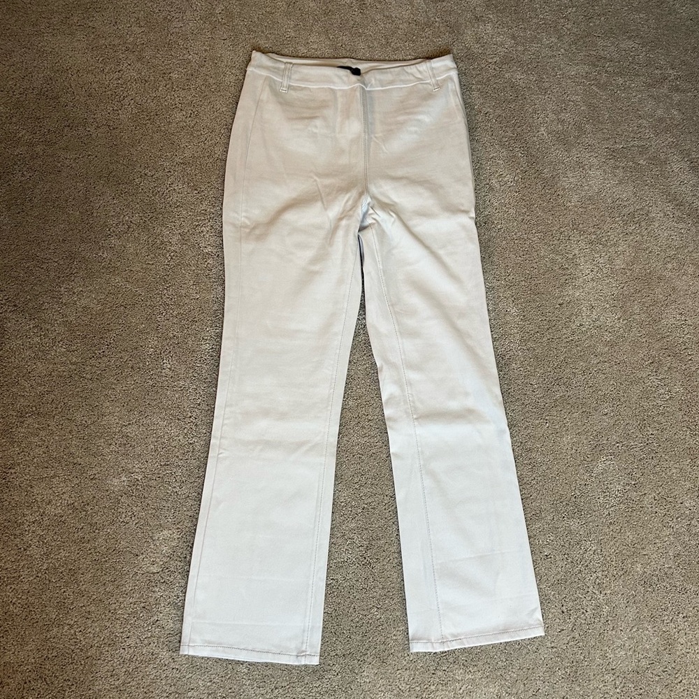 Lysse Control Top Stretch Jeans - white